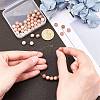 Round Natural Sunstone Beads Strands G-AR0001-69-3