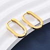 PVD Vacuum Plating 304 Stainless Steel Huggie Hoop Earrings STAS-S103-21G-2