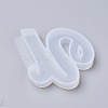 Letter DIY Silicone Molds X-DIY-I034-08U-2