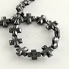 Non-magnetic Synthetic Hematite Beads Strands X-G-R260-17-2