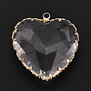 Transparent Glass Pendants KK-N283-01L-G-1