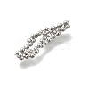 Brass Ball Chain Multi-Strand Connector Charms KK-U061-06P-2