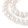 Natural Cultured Freshwater Pearl Beads Strands PEAR-I007-07Q-08A-4
