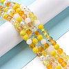 Glass Beads Strands X-GLAA-E036-09A-2
