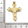 Brass Micro Pave Cubic Zirconia ABS Imitation Pearl Pendants KK-D328-03G-D-3