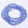 Electroplate Glass Beads Strands EGLA-A034-T8mm-A17-2
