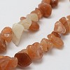 Natural Red Aventurine Beads Strands X-G-F328-09-3