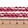 Baking Paint Transparent Glass Beads X1-DGLA-N011-6mm-06-4