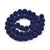 Transparent Glass Beads Strands GLAA-T032-T10mm-MD15-2