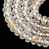 Natural Gold Rutilated Quartz Beads Strands G-L651-B01-4x2mm-4