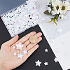5 Style Opaque Acrylic Cabochons PACR-AR0001-04-3