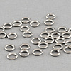 Tarnish Resistant 304 Stainless Steel Open Jump Rings A-STAS-Q186-02-6x0.8mm-1