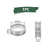 1Pc Tungsten Steel Grooved Finger Ring Settings RJEW-UN0002-93A-3