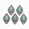 Tibetan Style Alloy Pendants X-PALLOY-R113-010-RS-1