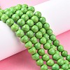 Synthetic Turquoise Beads Strands X-TURQ-G106-8mm-02B-6
