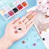 Transparent Baking Paint Glass Beads DGLA-CA0001-01-3