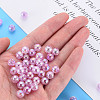 Transparent Crackle Acrylic Beads MACR-S373-66-L01-6