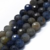 Natural Sapphire Beads Strands G-G927-21B-1