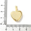 Brass Micro Pave Cubic Zirconia Pendants KK-F905-01G-01-3