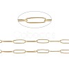 Ion Plating(IP) 304 Stainless Steel Paperclip Chains CHS-F010-01C-G-1