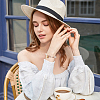 DIY 8Pcs 4 Styles Brass Coffee Cup Pendants & Beads Jewelry Making Findings Kits DIY-HS0001-12-7