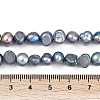 Natural Cultured Freshwater Pearl Beads Strands PEAR-P064-20B-02B-5