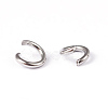 Tarnish Resistant 304 Stainless Steel Open Jump Rings LS-STAS-L176-25-3