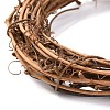 Circle Shape Rattan Vine Branch Wreath Hoop DIY-B022-01B-3