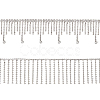 2 Yrads 2 Style Iron with Glass Cup Chain CH-TA0001-03-2