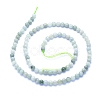 Natural Myanmar Jade/Burmese Jade Beads Strands G-I279-C02-4mm-2