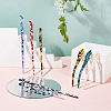 8Pcs 8 Styles Acrylic Hair Sticks OHAR-NB0001-18-5