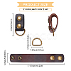 Belt Keeper with Key Holder Making Kit DIY-WR0008-13-2