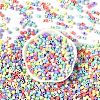 Opaque Acrylic Beads OACR-B025-06-2