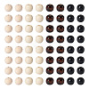 Craftdady Natural Wood Beads WOOD-CD0001-02-15