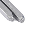 Iron Metal Stamps AJEW-L060-03I-3