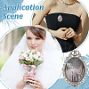 12Pcs Alloy Brooch Findings FIND-PH0027-62A-5