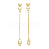 Brass Beads KK-N259-02-2