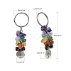 Natural Gemstone Keychain KEYC-JKC00163-03-3