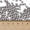 6/0 Opaque Baking Paint Glass Seed Beads SEED-M012-02A-17-4