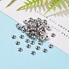 Tarnish Resistant 5-Petal 316 Surgical Stainless Steel Bead Caps STAS-N030-03P-6
