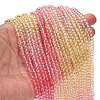 Transparent Painted Glass Beads Strands DGLA-A034-T3mm-A09-2