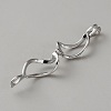 925 Sterling Silver Bead Cage Pendants FIND-WH0473-007P-2