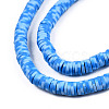 Handmade Polymer Clay Beads Strands CLAY-R067-3.5-5.0mm-M1-5