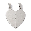 201 Stainless Steel Pendants STAS-Q342-43P-1
