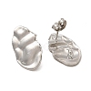 Non-Tarnish 304 Stainless Steel Stud Earrings EJEW-I281-09P-2