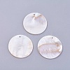 Shell Pendants X-BSHE-P026-07-1