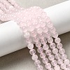Natural Pink Calcite Beads Strands G-Z103-A01-6mm-1