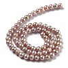 Natural Cultured Freshwater Pearl Beads Strands PEAR-L033-08A-01-3