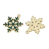 Christmas Alloy Enamel Pendants ENAM-G234-01F-3
