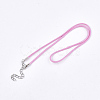 Waxed Cord Necklace Making NCOR-T001-09-2